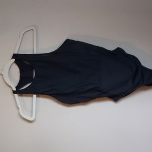 Women's Athleta Black Zip Back Size S